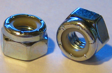 M5 Nylock Plastic Insert Nut x 10