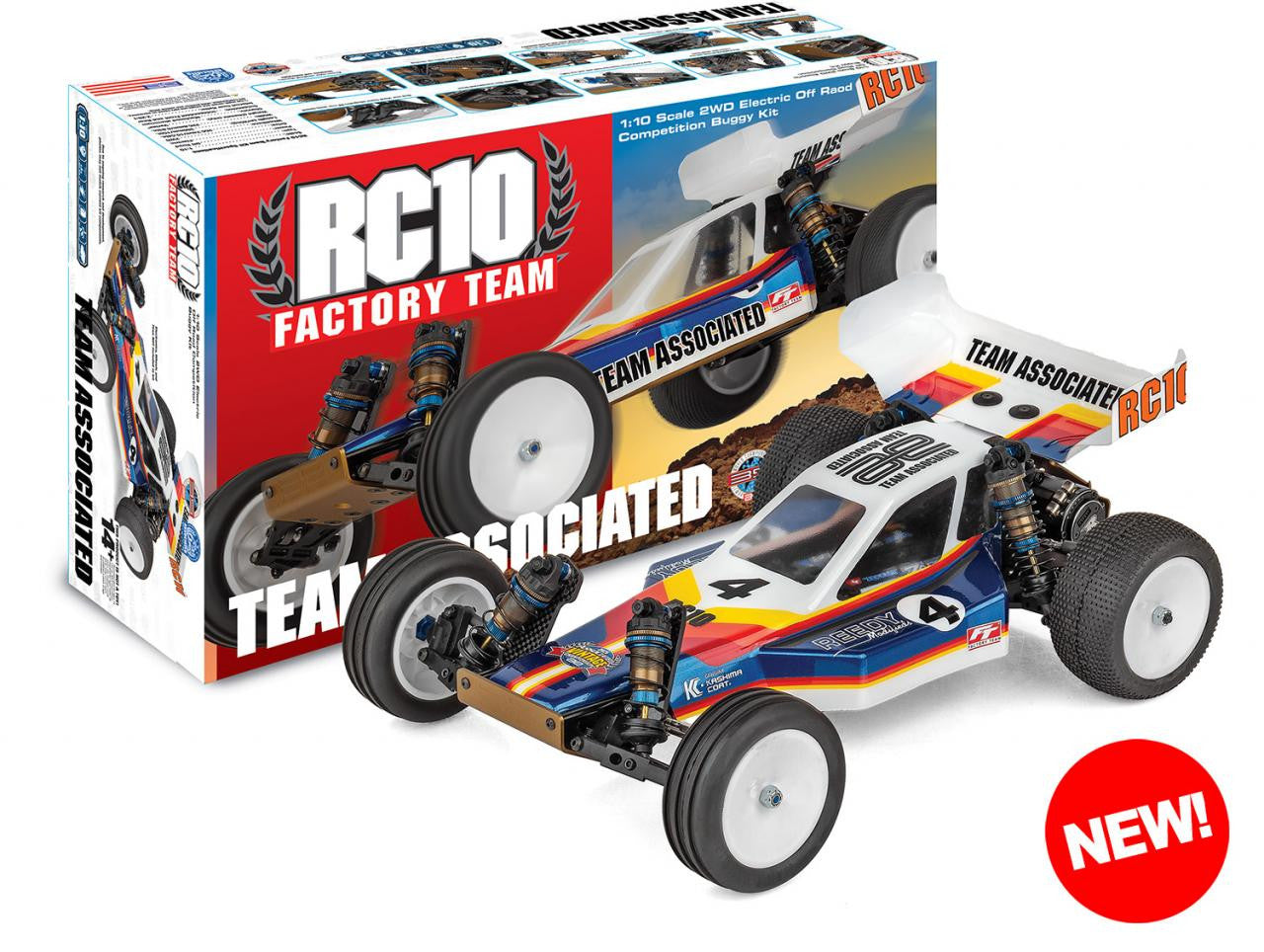 Team Associated RC10 Factory Team Kit (Imperial)