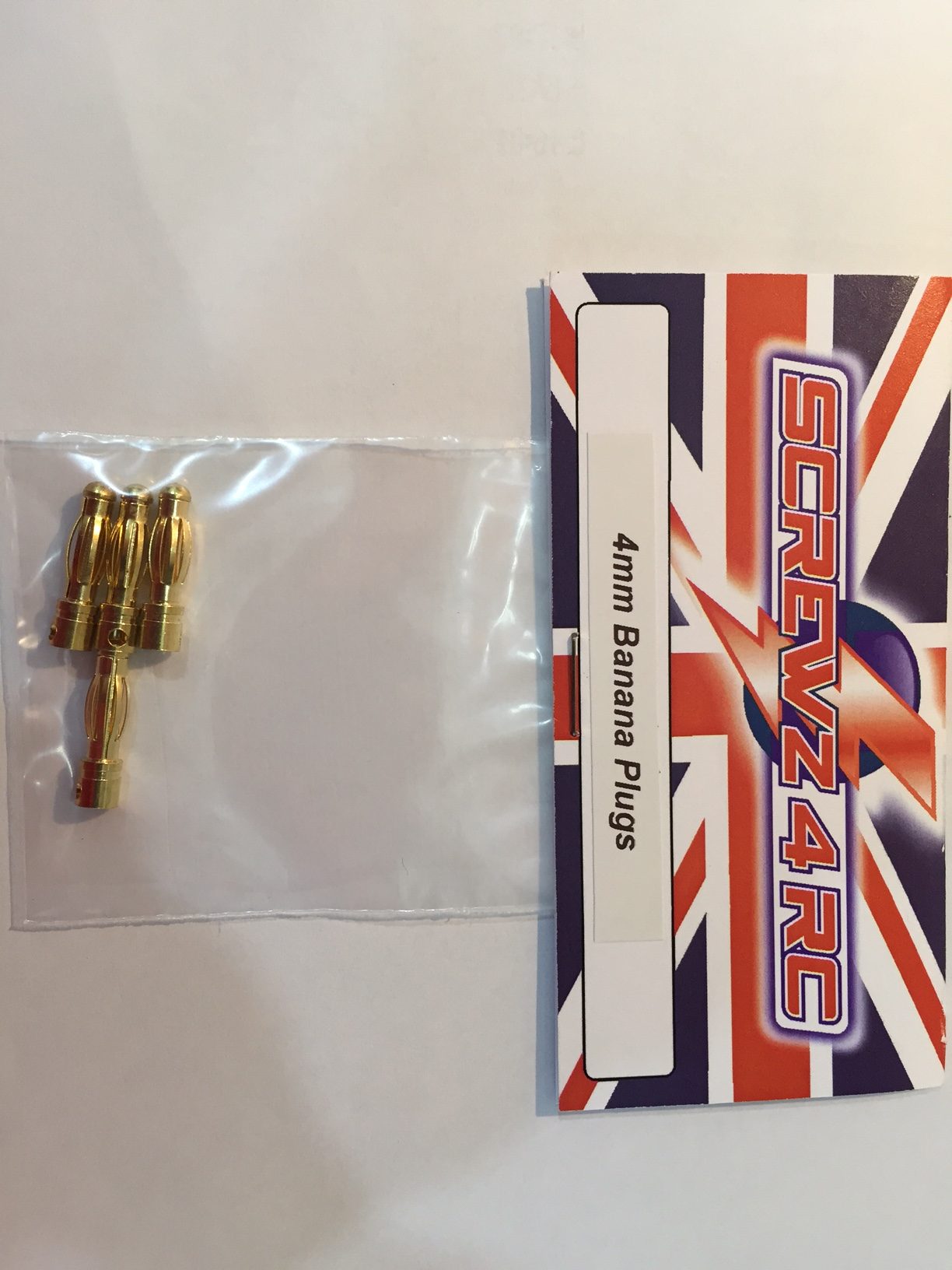 4mm - Banana Plugs x 4