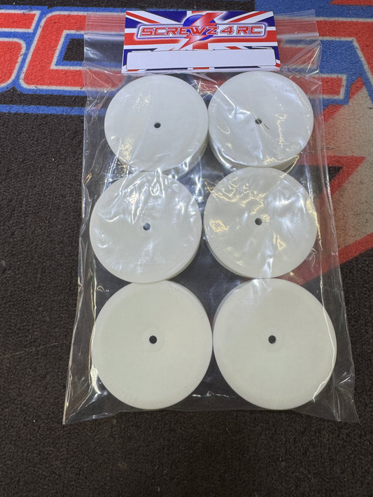 Schumacher 2WD slim wheels White