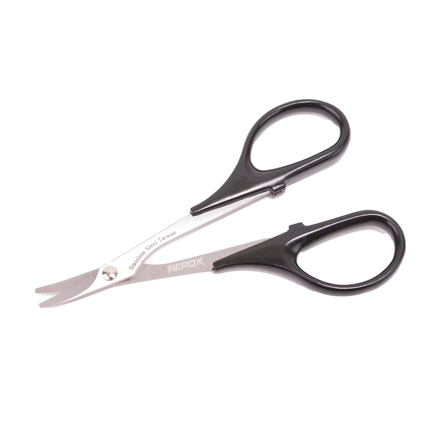 AEROX CURVED BODY SCISSORS - STAINLESS STEEL