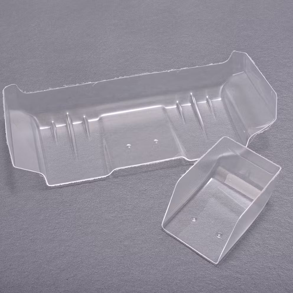 AX102 - AEROX 1/10 WIDE REAR WING - 1MM CLEAR (2 PART)