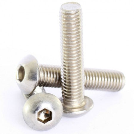 M3 x 12mm - Metric Buttonhead Screws x 10