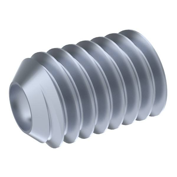M3 x 12mm - Grub Screws x 10