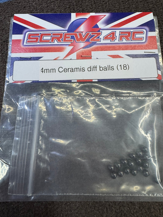 Schumacher Cat 2000 4mm Ceramic Diff Balls Cat 2000 (18)