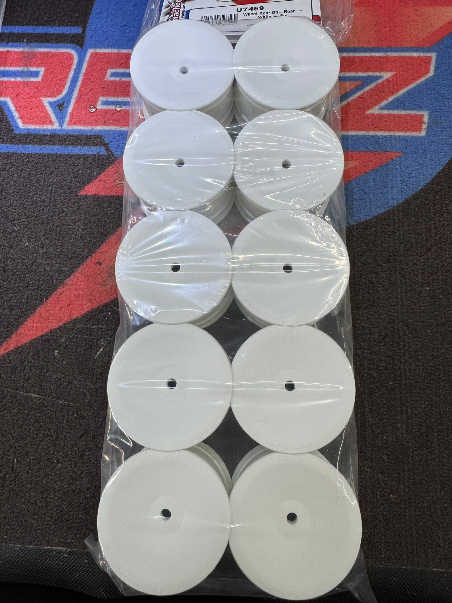 Schumacher Rear Wheels 12mm hex 5 pairs