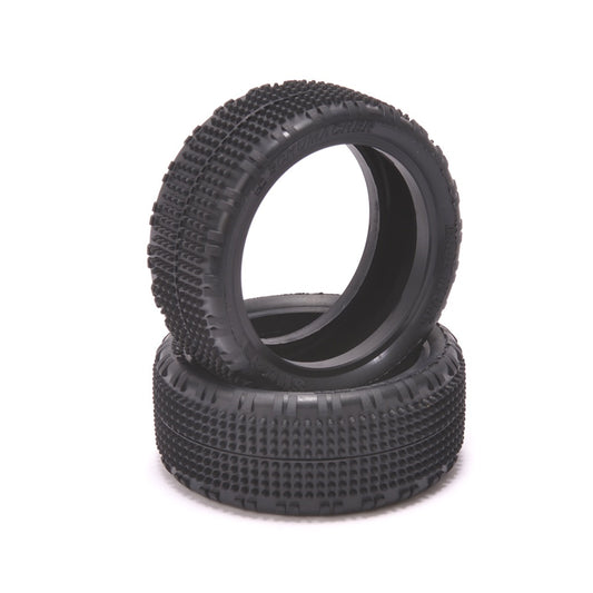 SHARD - 1/10 4WD TYRES - FRONT - YELLOW - PR