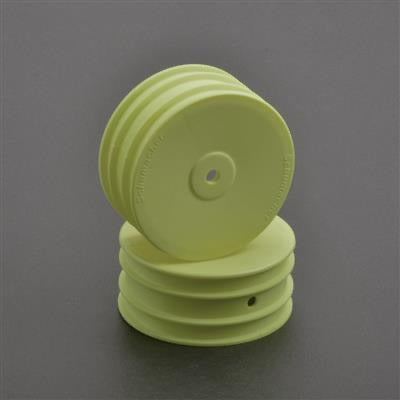 Schumacher 4WD Front Wheels Yellow (2 pairs)