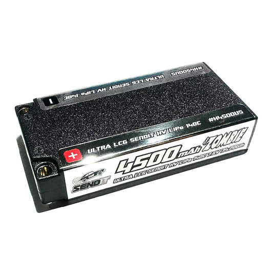 ZOMBIE SENDIT - 4500MAH - 2S - 7.6V - ULTRA LCG HV SHORTY LIPO