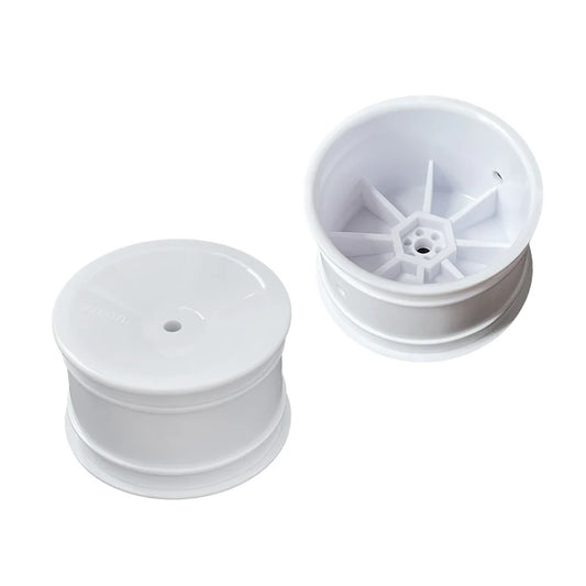 ABM40004 Rear Wheel for 1/10th Off Road 2wd-4wd -White (10 pcs)