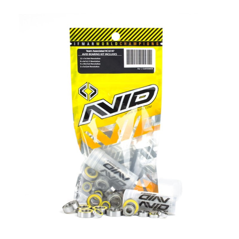 AVID REVOLUTIONS – COMPLETE BEARING SET – 24 PCS (R1 WURKS R1B CARPET/DIRT)